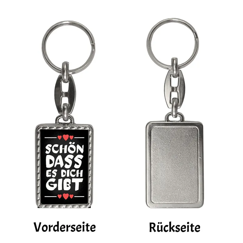 Schön dass es dich gibt Schlüsselanhänger