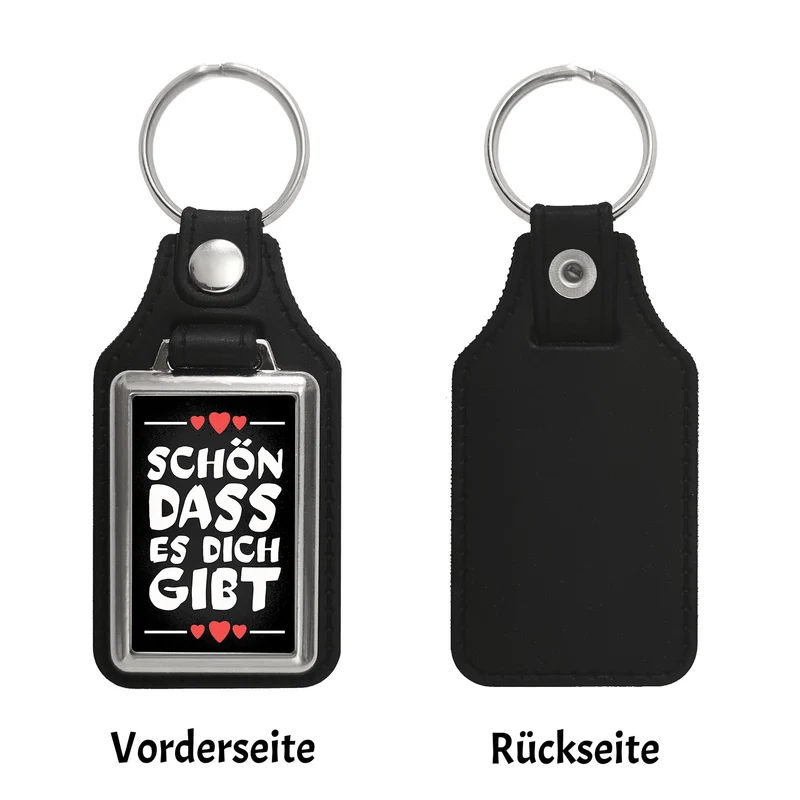 Schön dass es dich gibt Schlüsselanhänger
