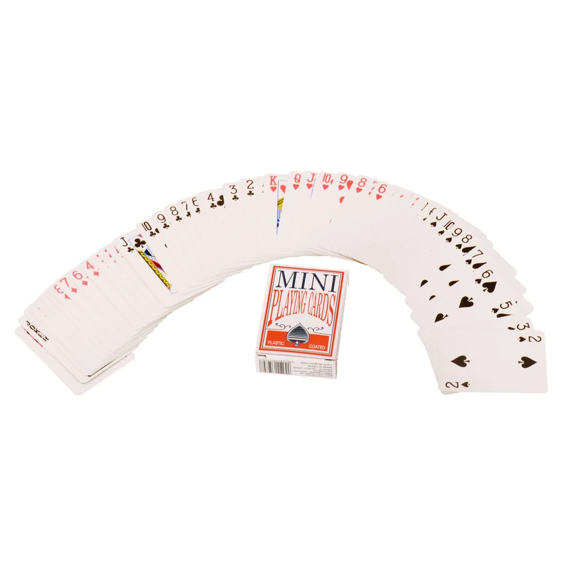 Mini Spielkarten in 6x4 cm
