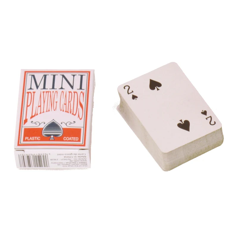 Mini Spielkarten in 6x4 cm