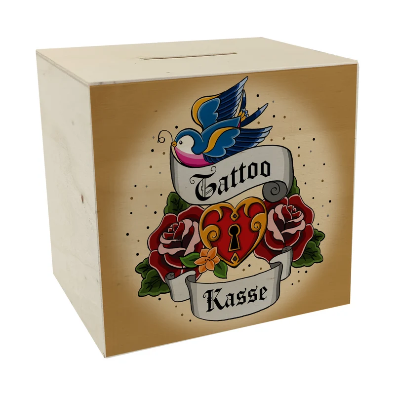 Tattoo Kasse Spardose