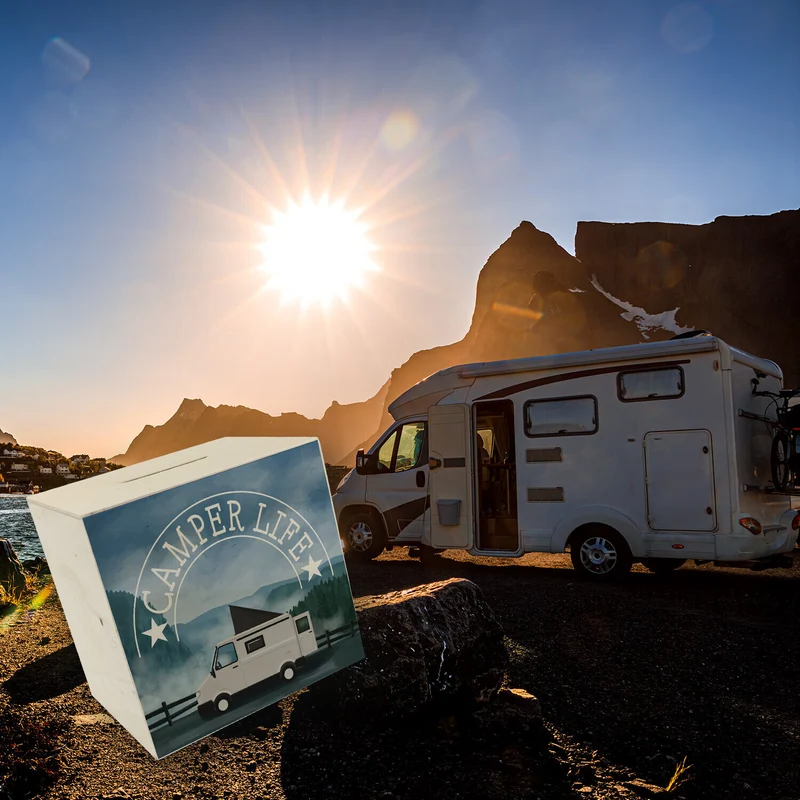 Camper Life mit Campervan Spardose