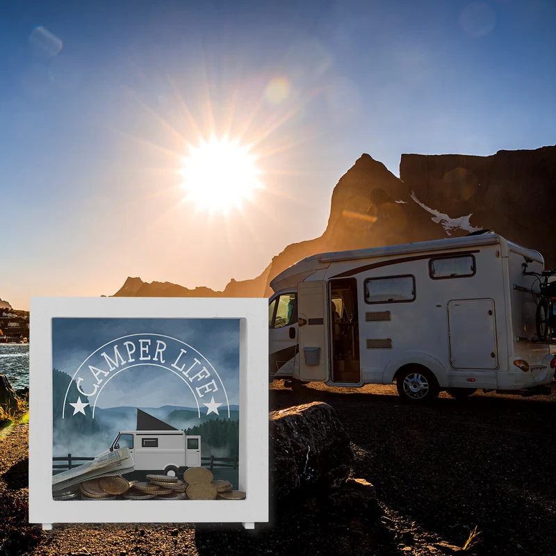 Camper Life mit Campervan Spardose