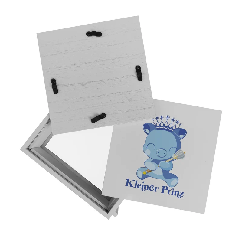 Kleiner Prinz Spardose mit niedlichem Schweinchen