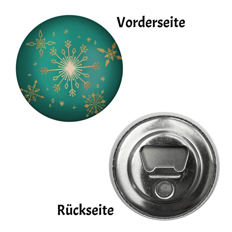 Schneeflocke Weihnachten Kühlschrankmagnet