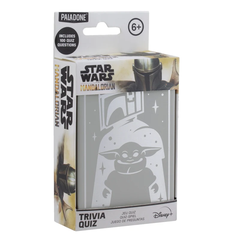 Star Wars The Mandalorian Quiz mit 50 Karten in einer Metalldose