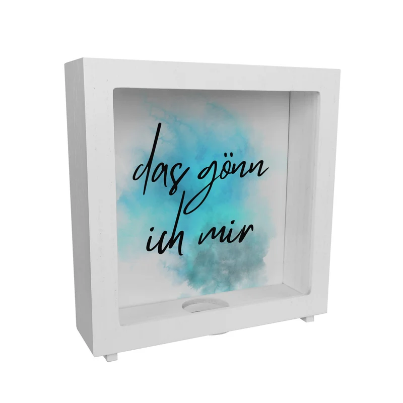Das gönn ich mir Spardose mit Spruch