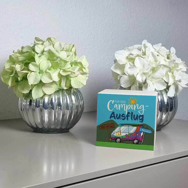 Für den Camping-Ausflug Spardose