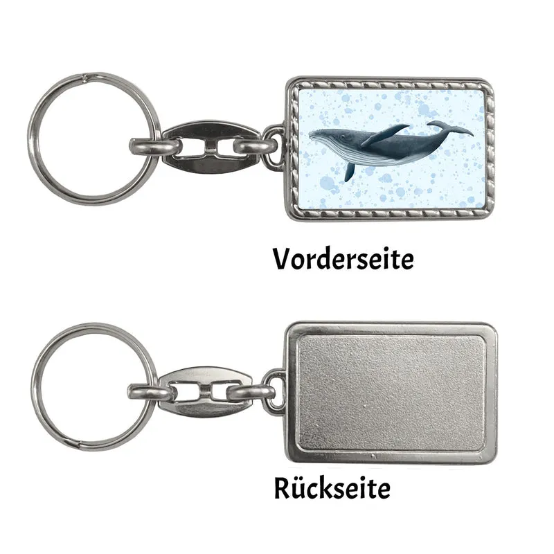 Buckelwal Schlüsselanhänger
