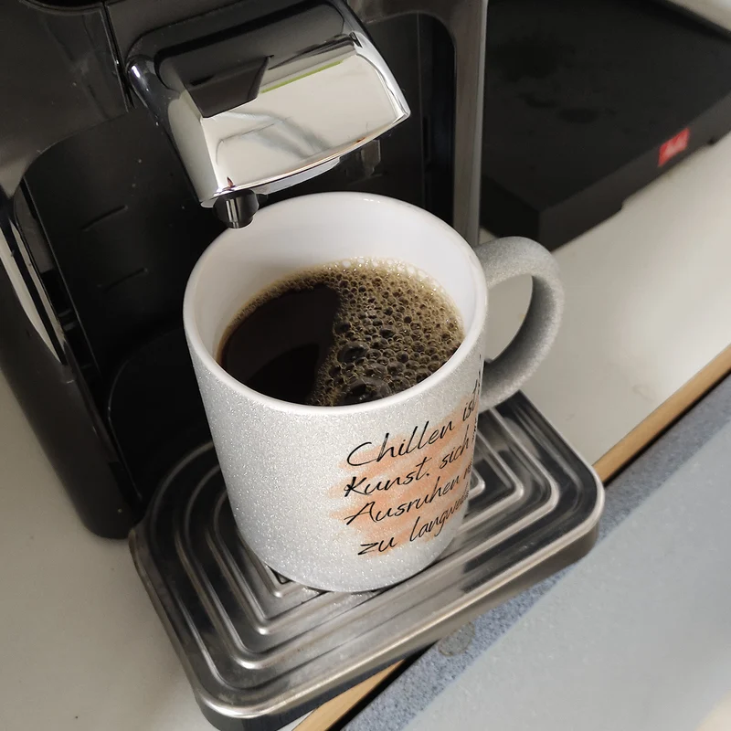 Chillen Kaffeebecher mit Spruch