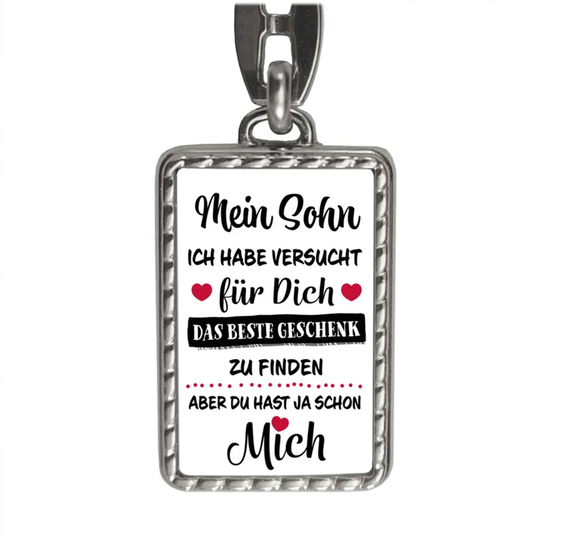 Bruder - das beste Geschenk für dich bin ich Schlüsselanhänger