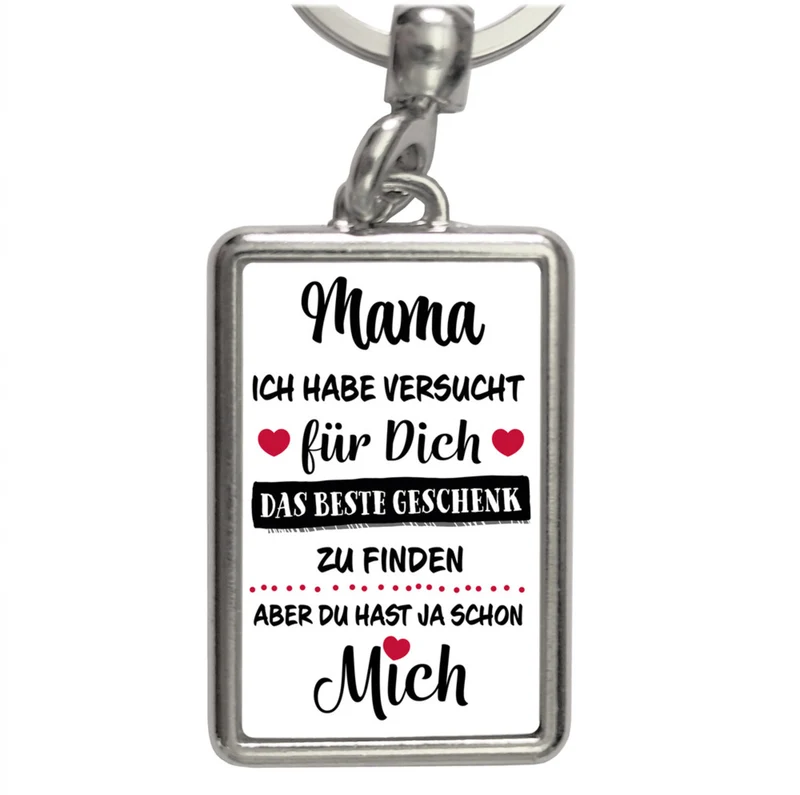 Bruder - das beste Geschenk für dich bin ich Schlüsselanhänger
