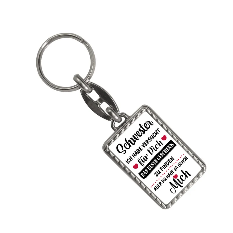 Bruder - das beste Geschenk für dich bin ich Schlüsselanhänger