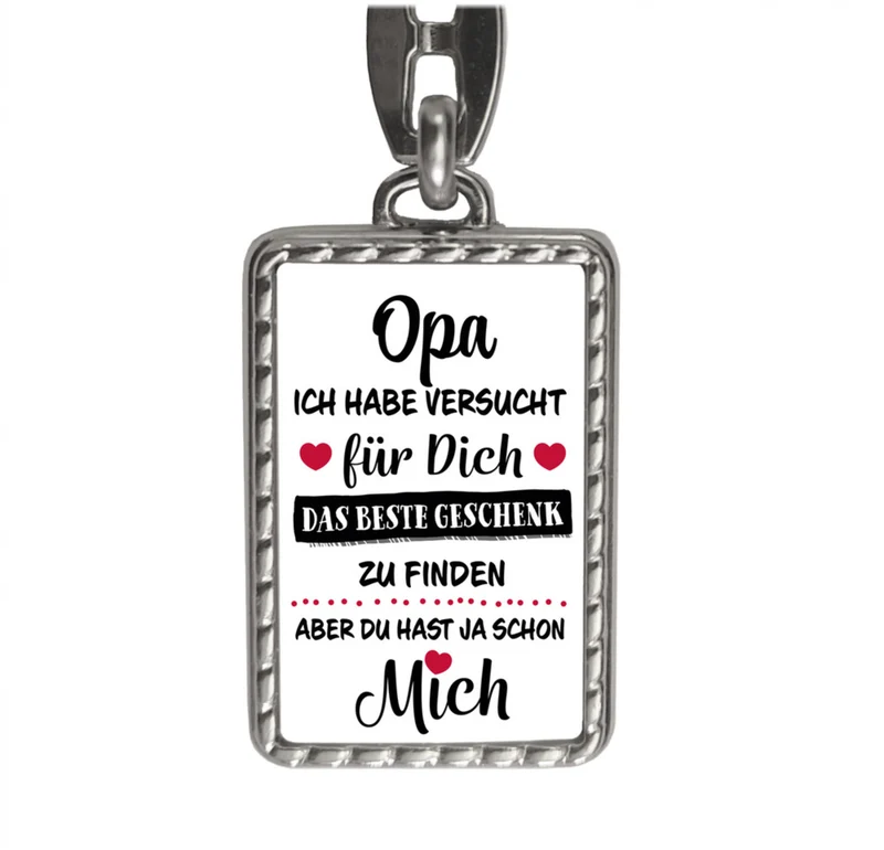 Bruder - das beste Geschenk für dich bin ich Schlüsselanhänger