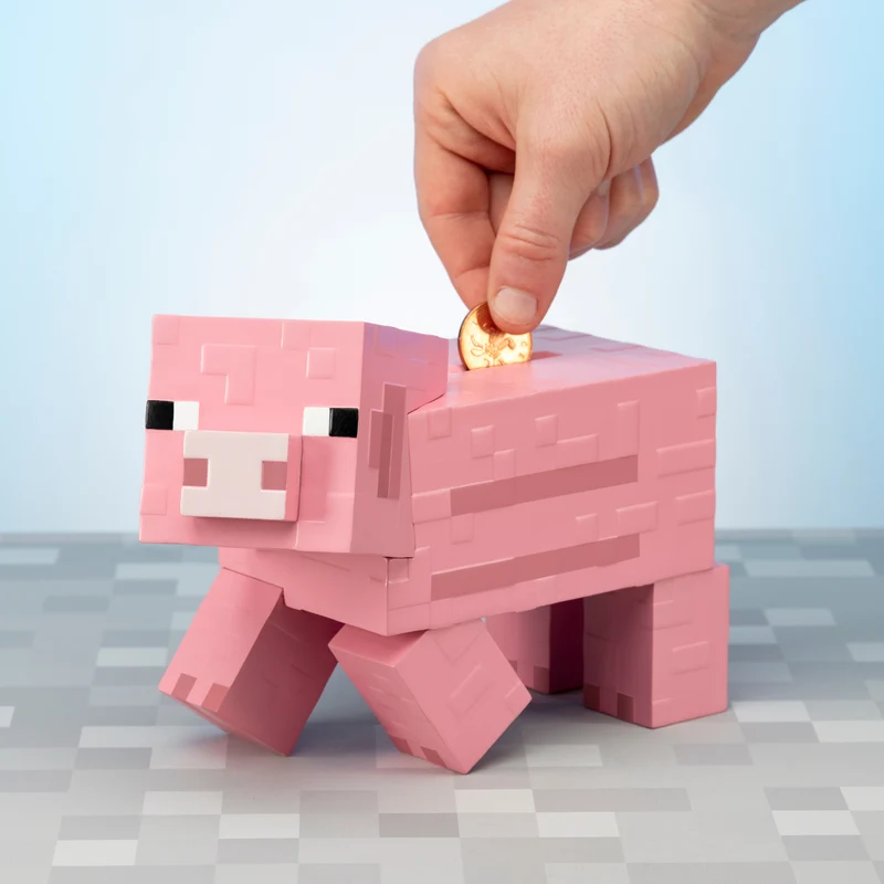Minecraft Schwein Spardose