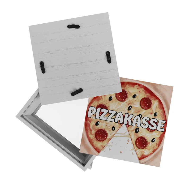 Pizzakasse Spardose mit Pizzamotiv