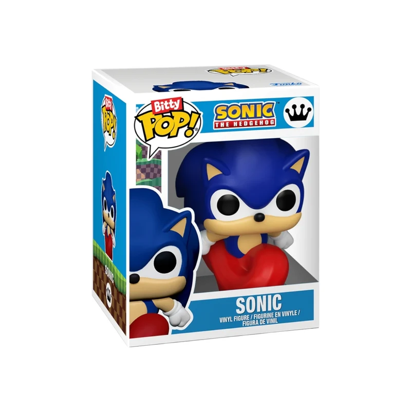 Sonic Bitty Pop and Accessory Funko Keychain - Sonic the Hedgehog - PREORDER