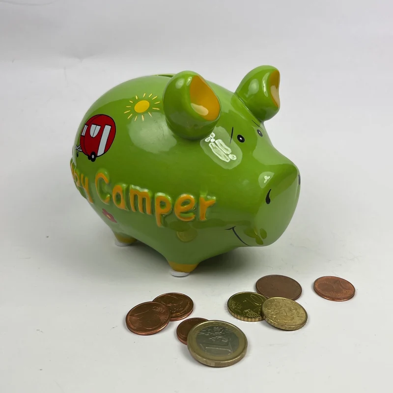 Happy Camper Sparschwein