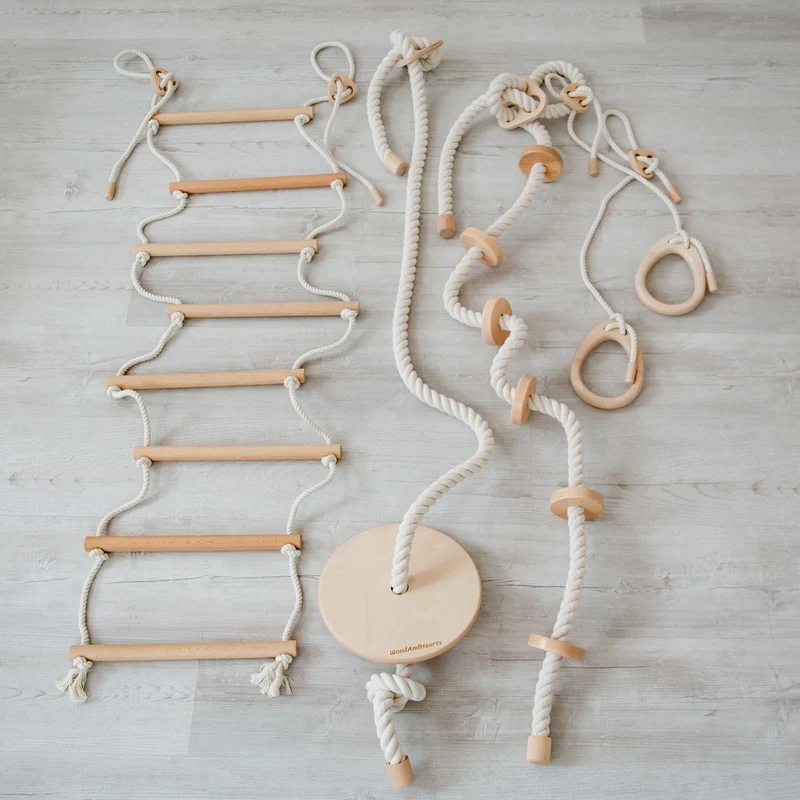 Großer Indoor Spielplatz für Kinder – Komplettes Spielset