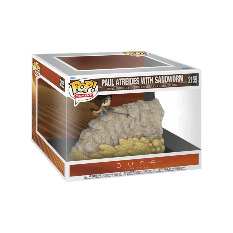 Paul Atreides with Sandworm #2155 Funko Pop! Moment - Dune: Part Three - PREORDER