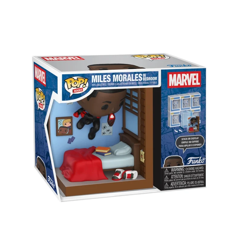 Miles Morales in Bedroom Funko Pop! Nook - Marvel - PREORDER