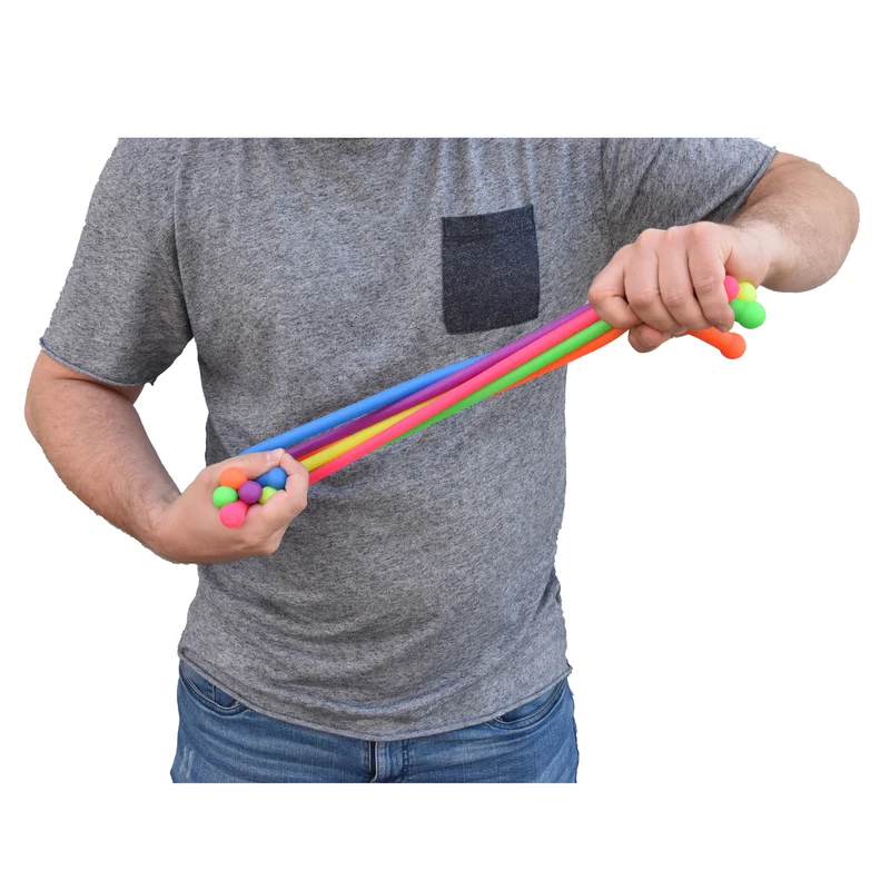 Stretch-Schnur Stressball in lila
