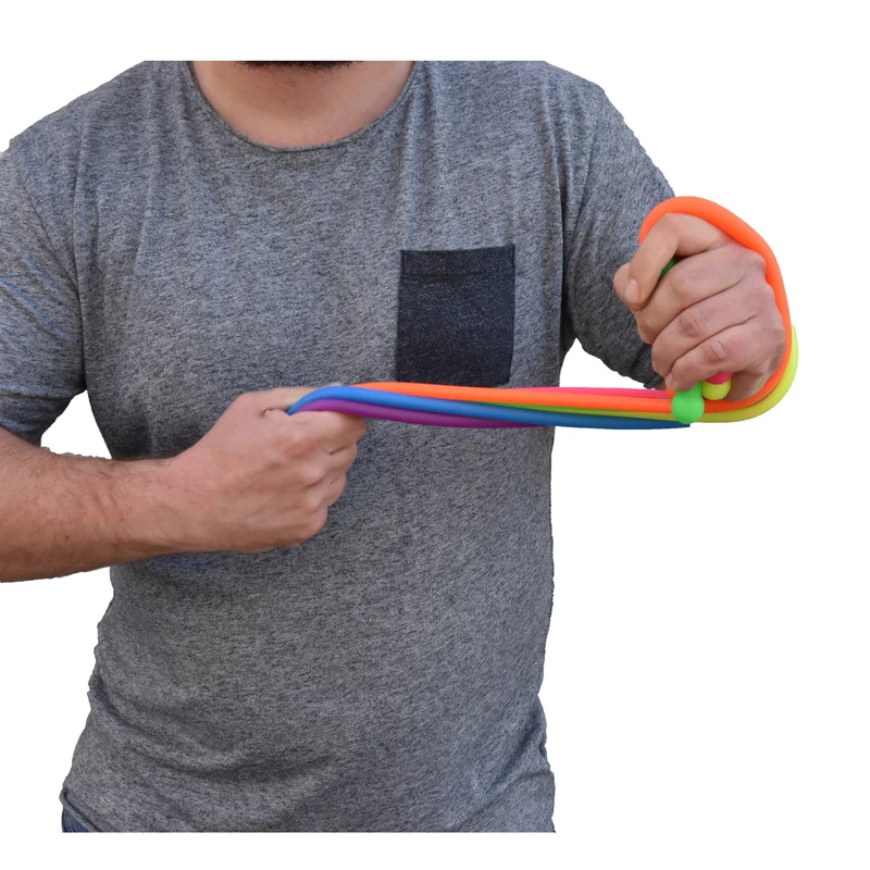 Stretch-Schnur Stressball in lila