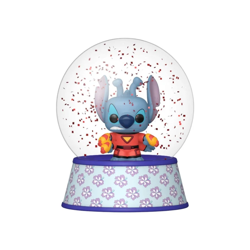 Stitch 626 Mini Glitter Globe - Lilo & Stitch