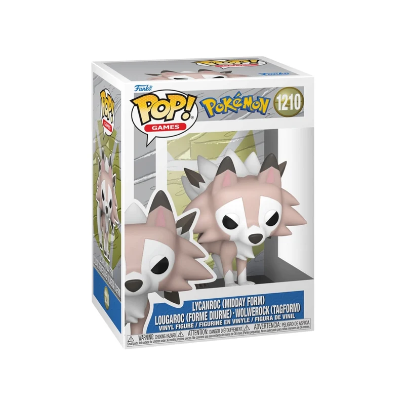 Lycanroc (Midday Form) #1210 Funko Pop - Pokemon