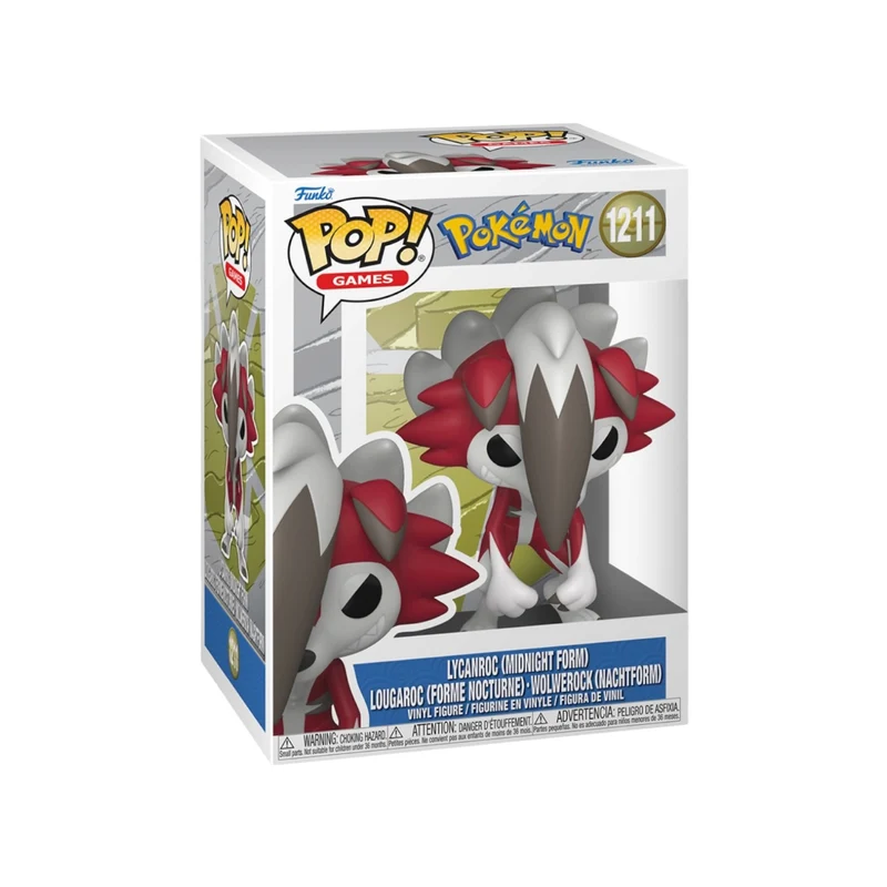 Lycanroc (Midnight Form) #1211 Funko Pop - Pokemon