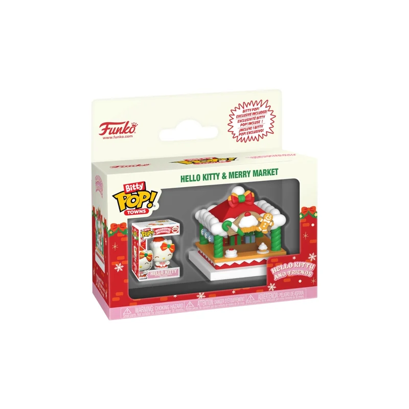 Hello Kitty and Merry Market Funko Bitty Pop! Town - Sanrio