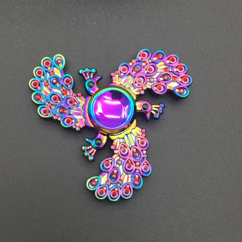 Fidget Spinner - Peacock Series