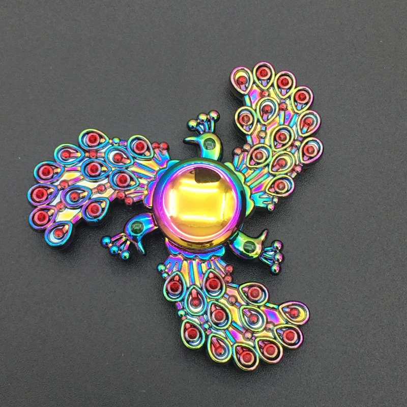 Fidget Spinner - Peacock Series