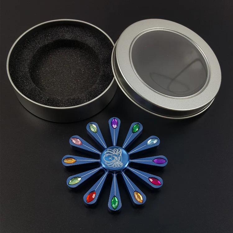 Fidget Spinner - Peacock Series