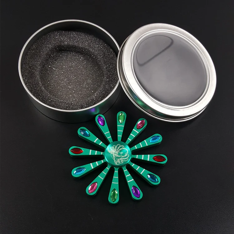 Fidget Spinner - Peacock Series