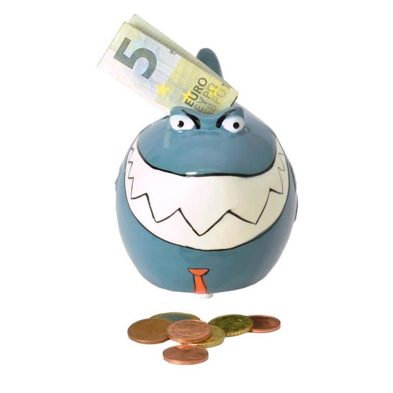 Finanz-Hai Spardose