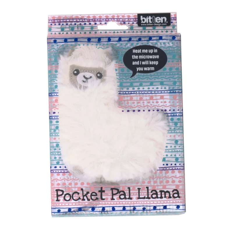 Lama Mini Körnerkissen mit Lavendelduft