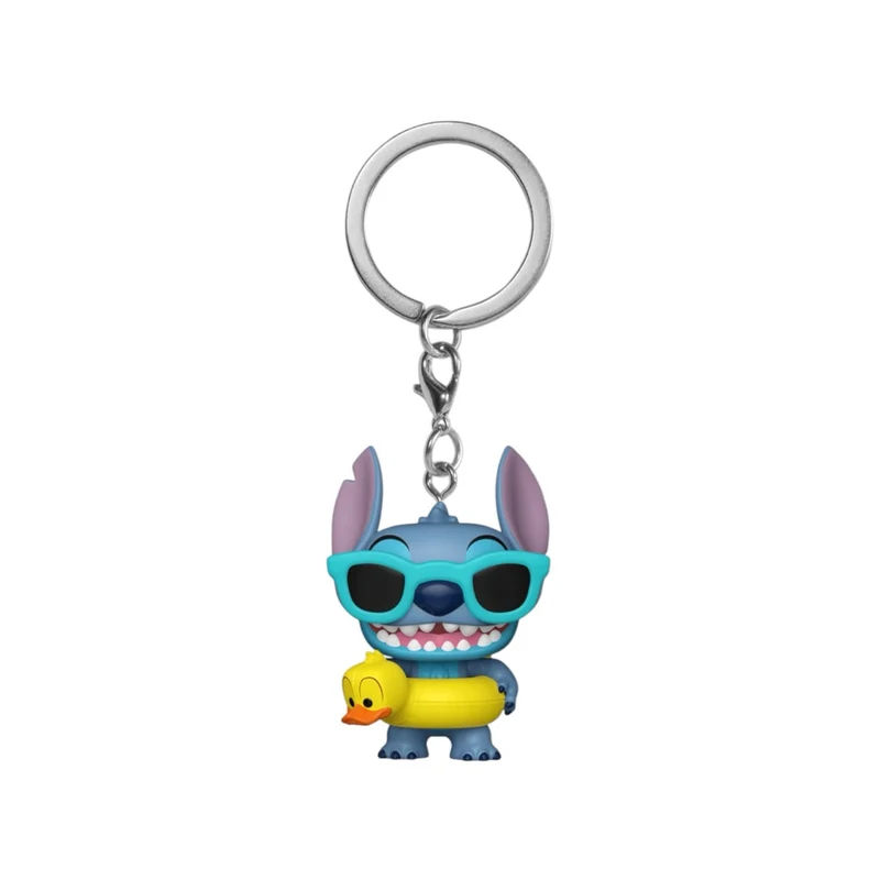 Stitch in Tube Funko Pop Keychain - Lilo and Stitch