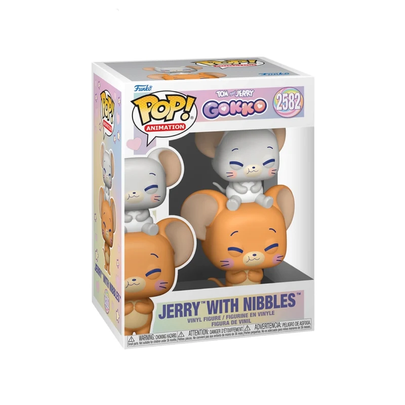 Jerry with Nibbles #2582 Funko Pop! - Tom & Jerry Gokko - PREORDER