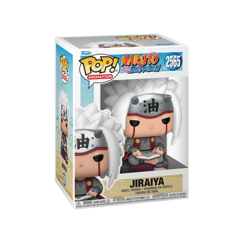 Jiraiya Reading Book #2565 Funko Pop! - Naruto: Shippuden - PREORDER