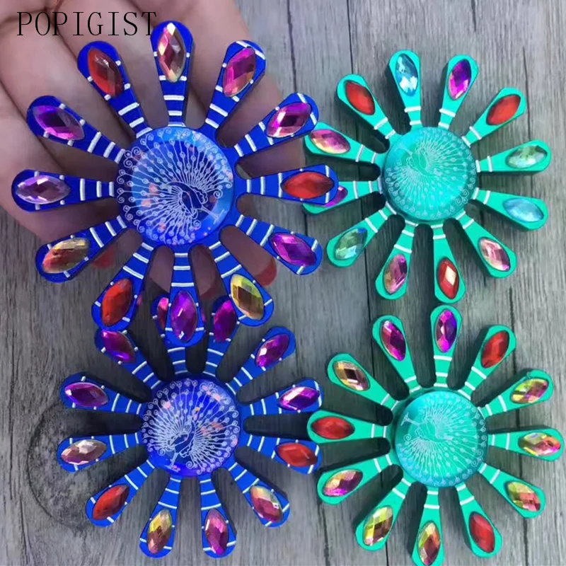 Fidget Spinner - Peacock Series