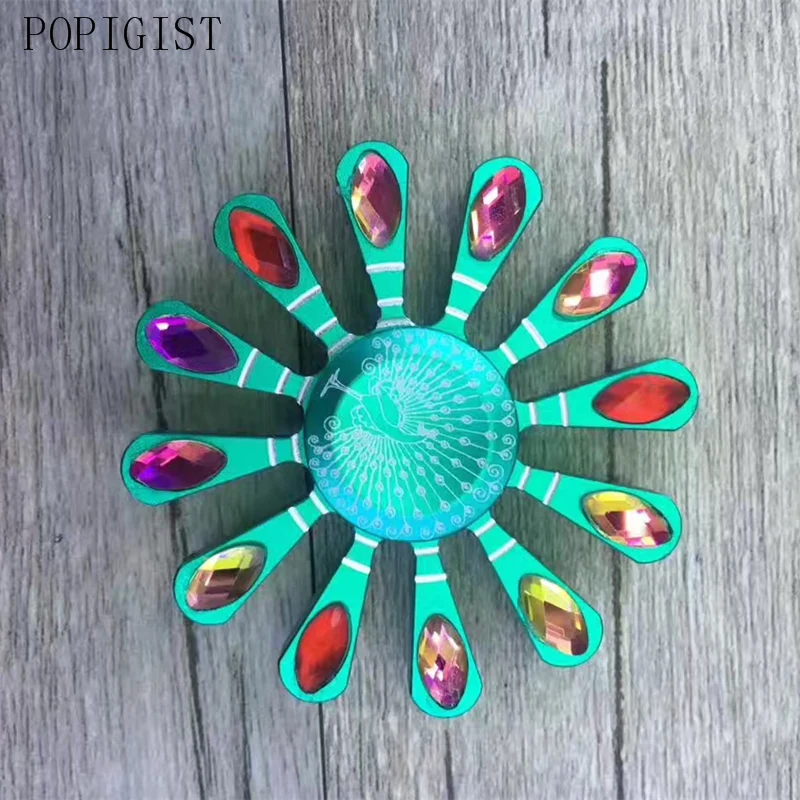 Fidget Spinner - Peacock Series