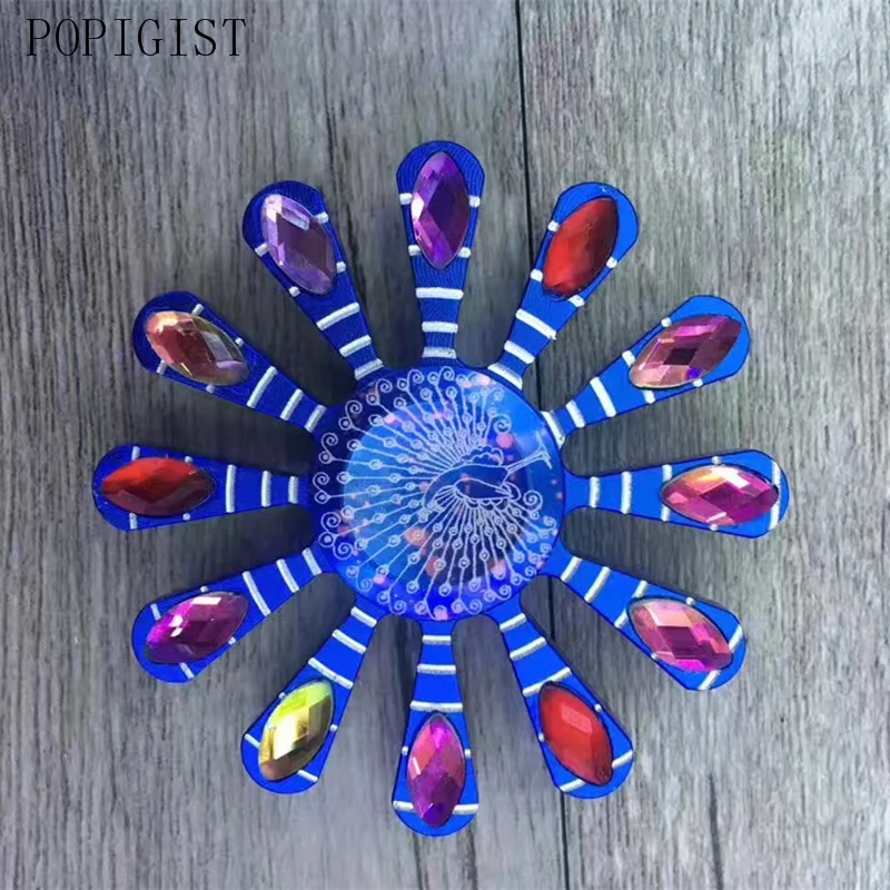 Fidget Spinner - Peacock Series
