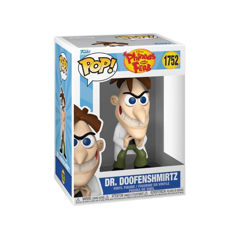 Dr Doofenshmirtz #1752 Funko Pop - Phineas and Ferb