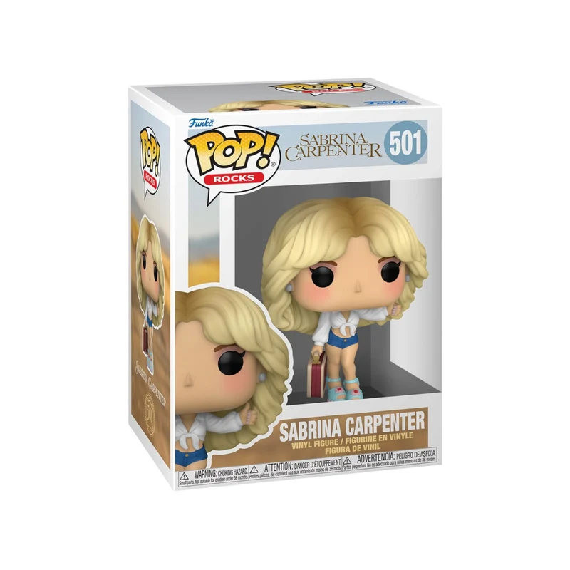 Sabrina Carpenter (Manchild) #501 Funko Pop! - Sabrina Carpenter