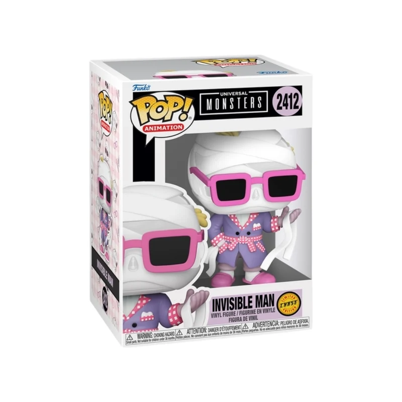 Invisible Man (Chase) #2412 Funko Pop - Universal Monsters