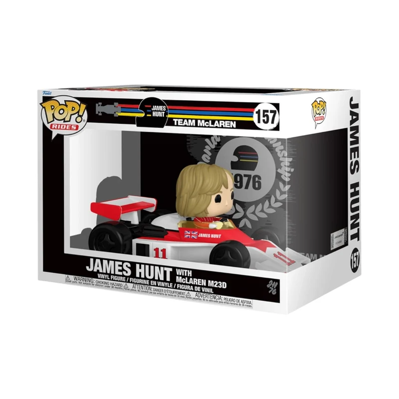 James Hunt with McLaren M23D #157 Funko Pop! Super Deluxe Ride - McLaren - PREORDER