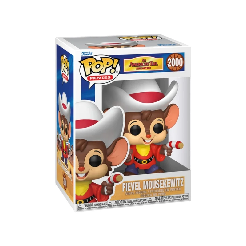 Fievel Mousekewitz #2000 Funko Pop! - An American Tail: Fievel Goes West