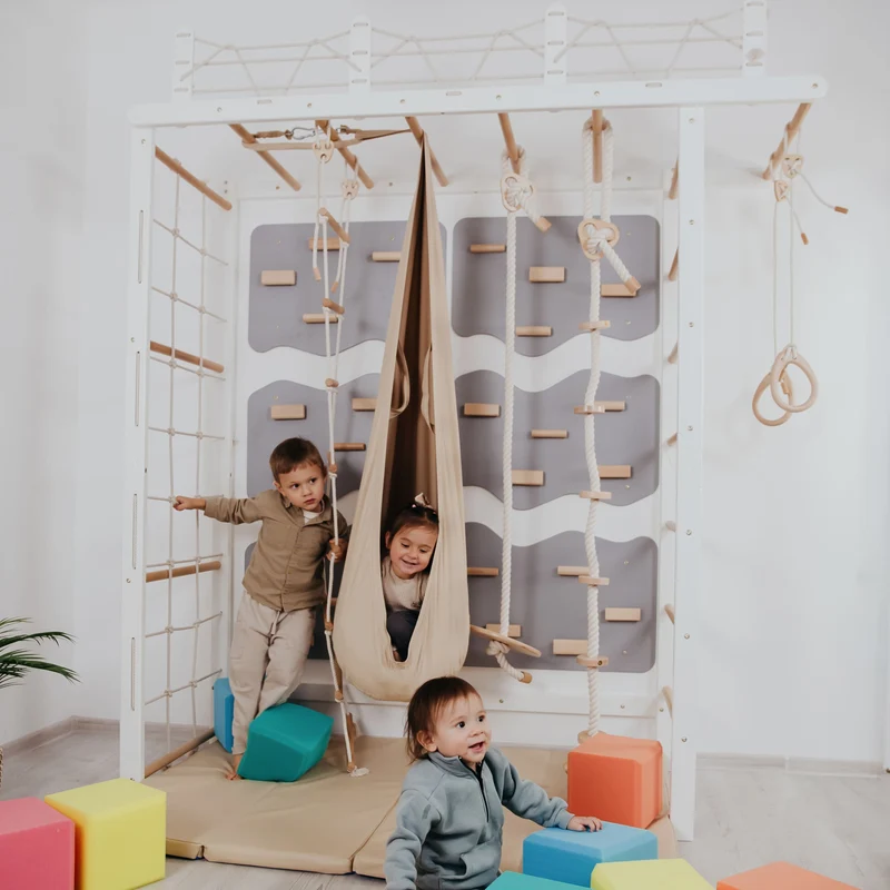 Indoor Kletterspielplatz für Kinder – Komplettes Set