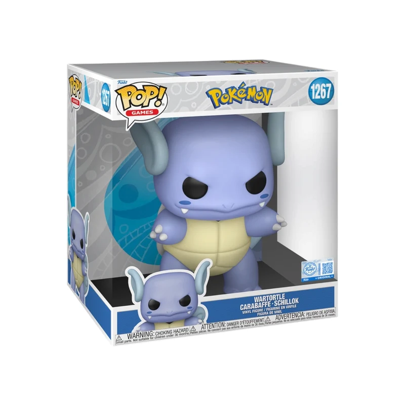 Wartortle #1267 Funko Pop! Jumbo - Pokémon - PREORDER